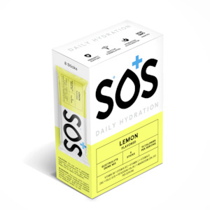 SOS Daily - Vitamin Enhanced Lemon 8ct Box
