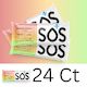 SOS Daily - Vitamin Enhanced Rainbow Sherbet 24ct Pouch