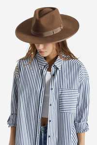 Womens: Brixton Womens Jo Rancher in Dark Tan