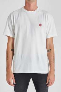 Mens: Abrand A Dice Man Tee in White