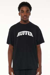 Mens: Huffer Mens Sup Tee/Trinity in Black