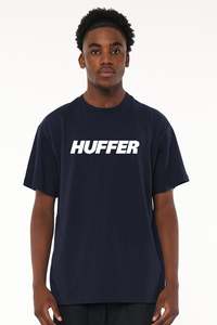 Huffer Mens Sup Tee/Outline in Navy