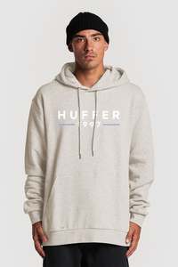 Huffer True Hood/Boarding Pass in Chalk