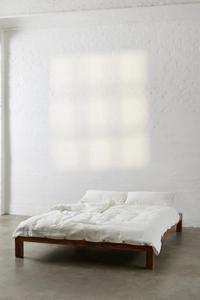 Home: Linen Duvet Cover Set - White