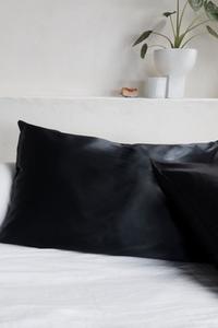 100% Silk Pillowcase Pair in Kohl