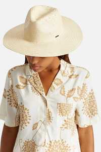 Brixton Womens Seaside Sun Hat in Natural