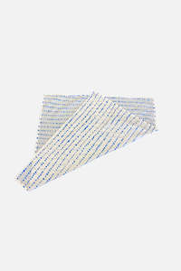 Brixton Charter Bandana - Off White / Skydiver Blue