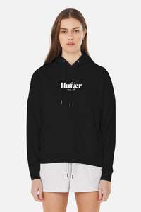 Hoods Crews Womens: Huffer Slouch Hood/Organics in Black