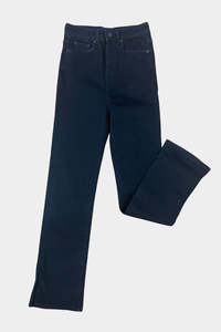 Leggings Pants: The People Vs Womens Flared Jeans Sample - Black