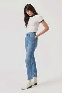 Leggings Pants: Rolla's Womens Dusters Cyprus in Mid Blue