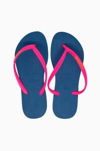 Havaianas Womens Slim Logo Popup Flip Flops