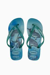 Footwear Womens: Havaianas Unisex Conservation International Flip Flops