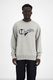 Champion Unisex Reverse Weave Cursive Crew in Grey