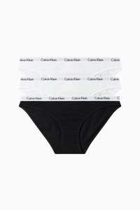 Calvin Klein: Calvin Klein Carousel 3 Pack Bikini Briefs