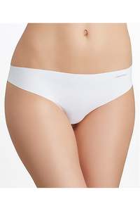 Calvin Klein: Calvin Klein Invisibles Thong - Jet Grey
