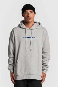 Hoods Crews Mens: Huffer True Hood/Transport in Grey Marle