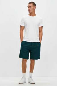 Abrand A Dice Man Hemp Short in Bottle Green