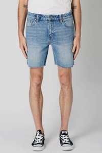 Pants Shorts: Rolla's Mens Tim Slim Short in 90s Blue