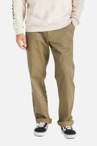 Brixton Mens Choice Chino Relaxed Pant in Military Olive