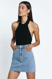 Abrand Womens A Skirt in La Blues
