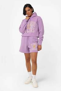 Mitchell & Ness Womens Los Angeles Lakers Arch Logo Shorts