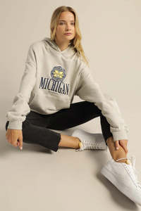 Ncaa: NCAA Michigan Uni Stack Logo Hood