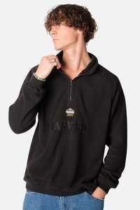 Ncaa: NCAA Harvard Polar Fleece Quarter Zip Crew Unisex