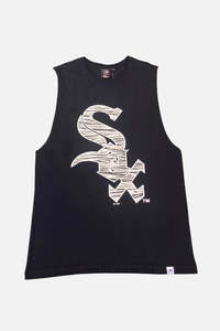 Majestic Animal Logo Muscle White Sox