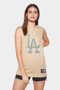 Majestic Animal Logo Muscle LA Dodgers