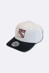 Majestic NHL Heritage Contrast Rangers Optic White