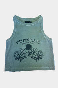 The People Vs: The People Vs Womens Tank Top Sample - Sage