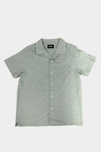 The People Vs Mens Woven Shirt Sample - Sage