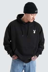 Playboy PB Bunny Hoodie Unisex Black