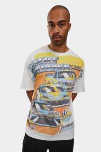 Nascar Desert Showdown Tee in Vintage White