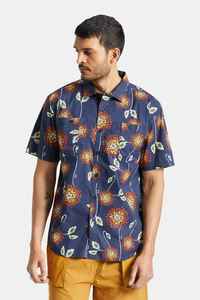 High Stock: Brixton Mens Charter SS Woven Shirt in Floral