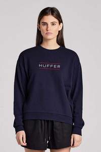Huffer Slouch Crew/Faithful - Navy