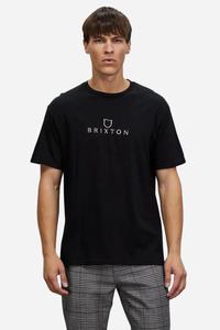 4 For 100 Tees June 2024: Brixton Mens Alpha Thread SS Standard Tee in Black