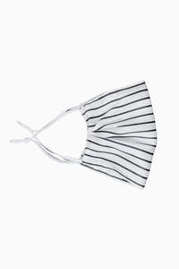 *FREE* 100% Silk Face Mask - Stripe