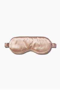 100% Silk Sleep Mask - Champagne