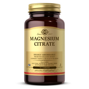Products: Solgar Magnesium Citrate 60 vtabs SoulSprite