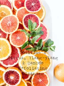 Soultime Face: Citrus Bamboo & Ylang-ylang Exfoliating Cleanser