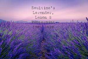 Soultime Bath Body: Lavender & Peppermint Foot Balm