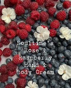 Soultime Bath Body: Rose & Raspberry Hand & Body Lotion