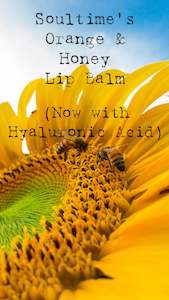 Soultime Balms: Orange & Honey Lip Balm