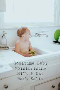 Soultime Baby-Moisturising Milk & Oat Bath Salts