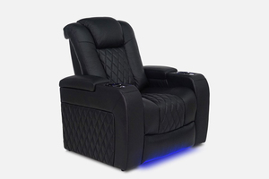 Products: Valencia Tuscany Power Reclining Home Theatre Seating – Black