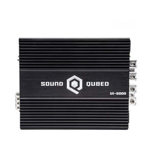 Amplifiers: SoundQubed U1-5000 Single Channel 5000W Full-Range Car Amplifier – 1 Ohm Stable