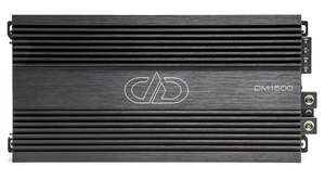 1 Channel Mono: DD Audio DM1500 D Series Mono Amp