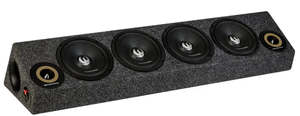 Speakers: Phoenix Gold ZPROB654 High SPL Audio Speaker Box 6.5" Mid Bass and 3.6" Tweeters 1520Watts