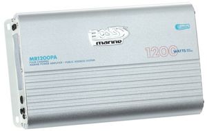Marine Audio Accesory: Boss Audio MR1200PA 4-Channel 1200 Watts Marine Amplifier